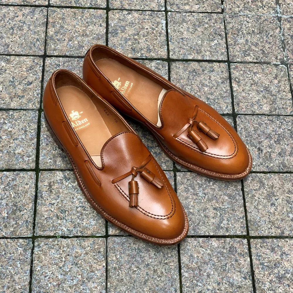 563 Shell Cordovan Color #8 — mouldedshoe